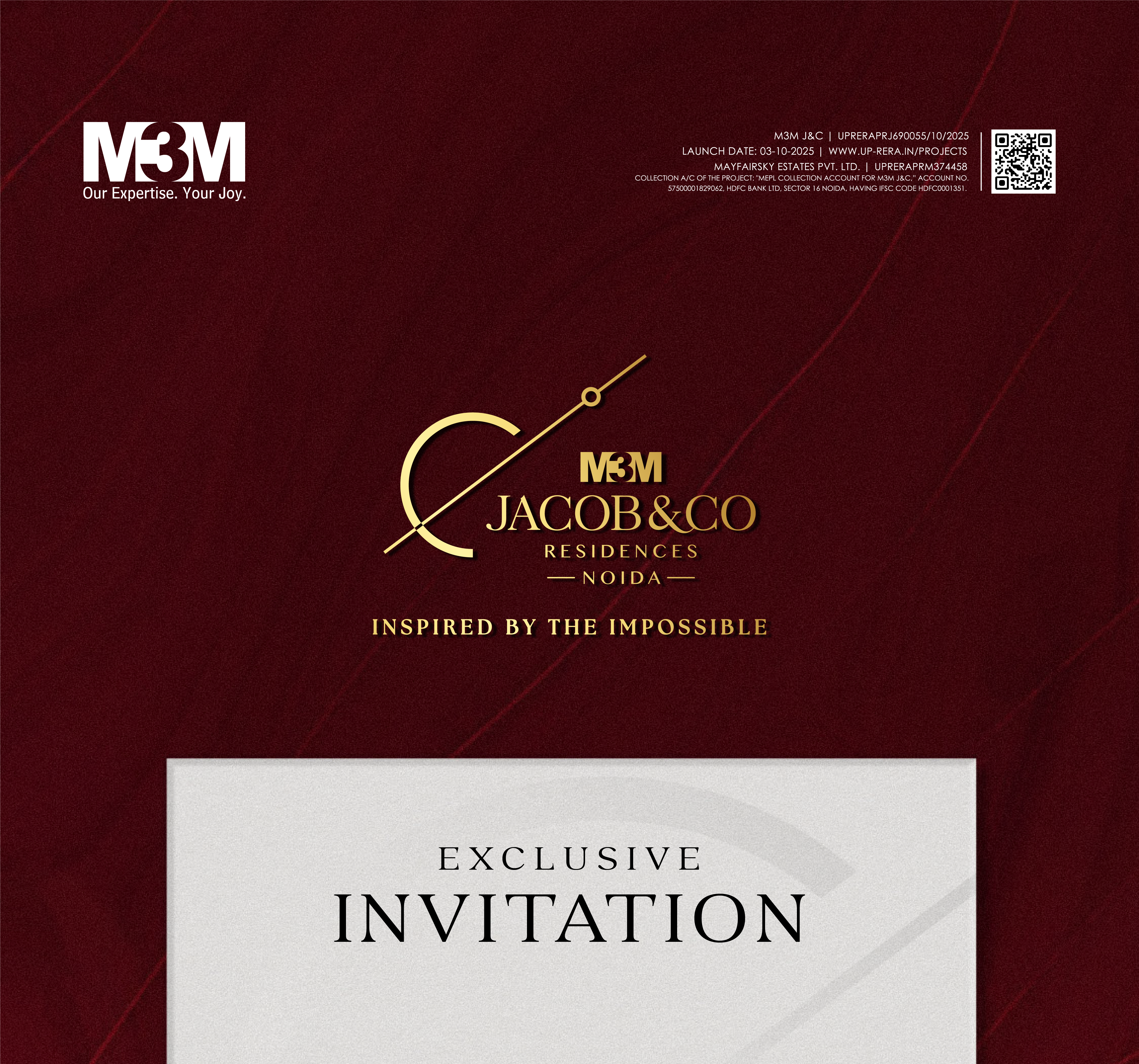 M3M Jacob Co Residences CP Invite